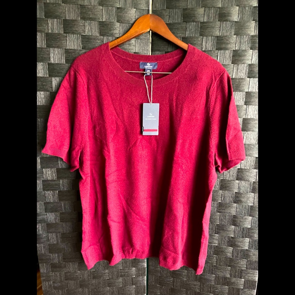 Brand new plus jewel neck sweater